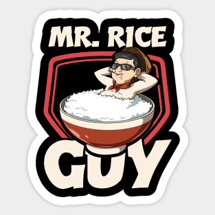 Rice Asian Food Funny Foodie Secret Chinese Korean Sticker